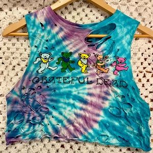 Vintage Grateful Dead Crop top